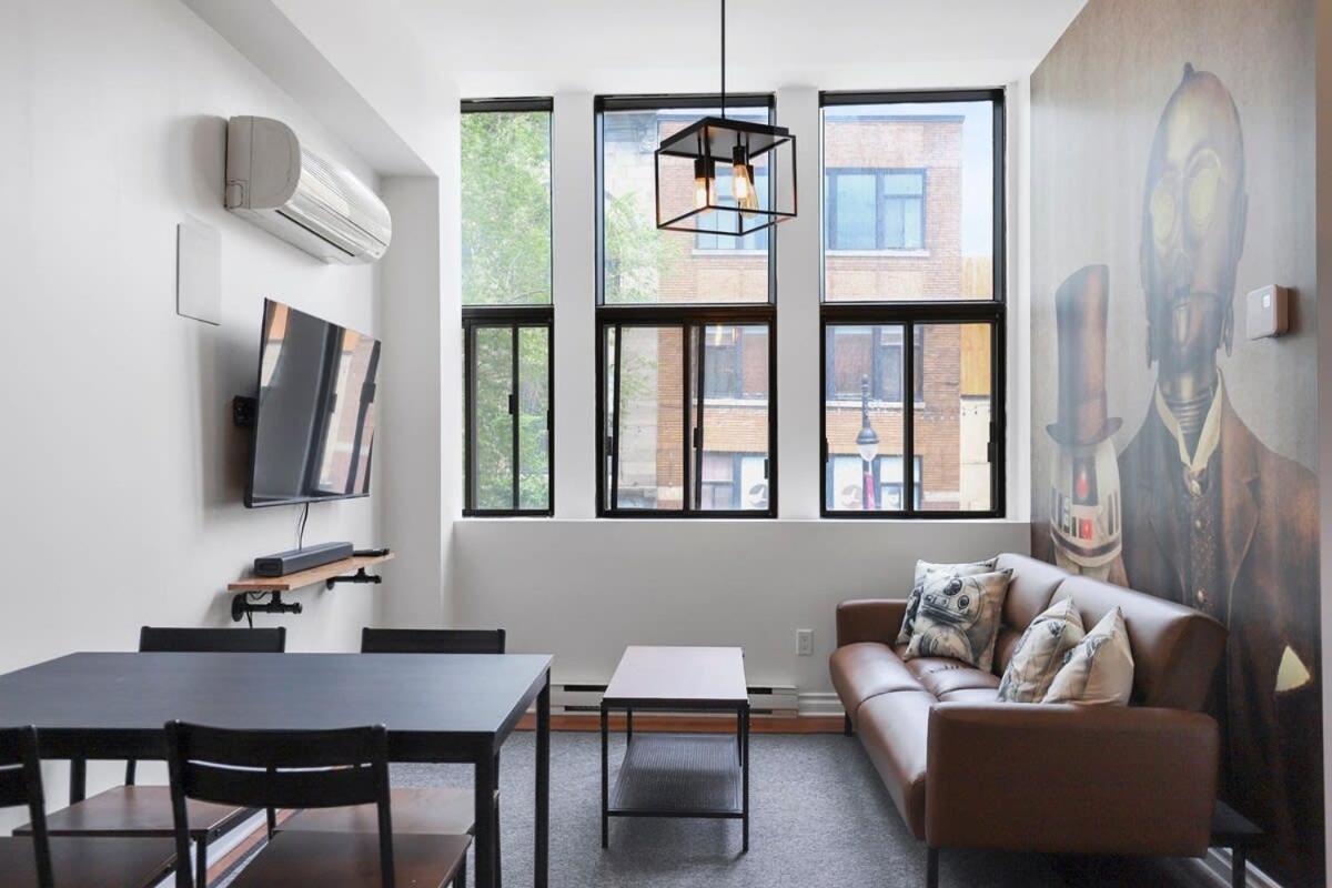 M11 The Star Wars Suite 3Br Downtown Монреал Екстериор снимка
